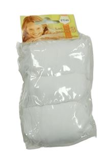 Nové - 3x bílé silonky