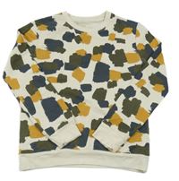 Béžová vzorovaná ľahká mikina Zeeman