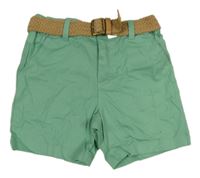Zelené plátěné chino kraťasy s páskem Tommy Bahama