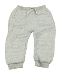 Šedé melírované prošívané tepláky C&A