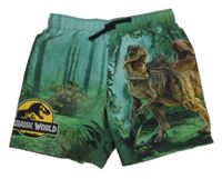 Zelené plážové kraťasy s dinosaury - Jurský svět H&M
