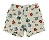 Smotanové kraťasy s Avengers Primark