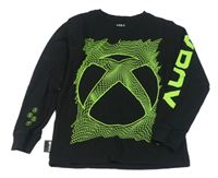 Černé pyžamové triko s X-box M&S
