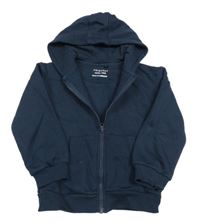 Tmavomodrá prepínaci mikina s kapucňou Primark