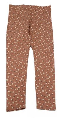 Staroružové kvetované legíny C&A