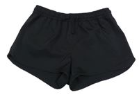 Čierne športové funkčné kraťasy Decathlon