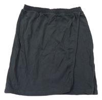 Tmavosivá tepláková sukňa Zara