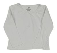 Biele tričko H&M