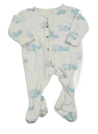 Biely overal s hrochy M&S