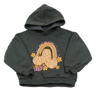 Antracitová mikina s dýněmi a kapucňou Matalan