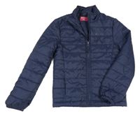 Tmavomodrá šusťáková lehce zateplená funkční bunda Mountain Warehouse