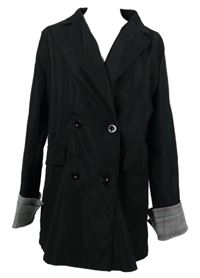 Dámsky čierny kabát Emery Rose