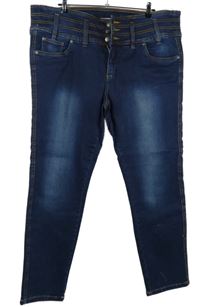 Dámské tmavomodré skinny rifle John Baner vel. 54