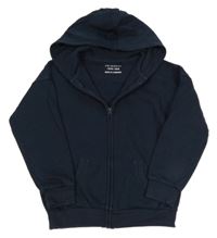Tmavomodrá prepínaci mikina s kapucňou Primark