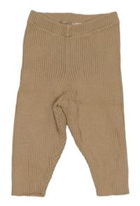 Béžové pletené nohavice LCW