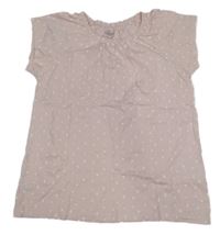 Ružové tričko so srdiečkami Topolino