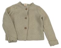 Béžový prepínaci sveter Hema