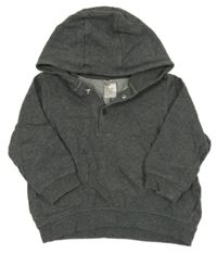 Sivá mikina s kapucňou H&M