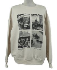 Pánska smotanová mikina s potlačou Dunnes