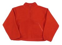 Červená huňatá mikina Dunnes Stores