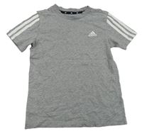 Šedé tričko Adidas