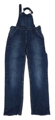 Tmavomodré laclové rifle Denim Co.