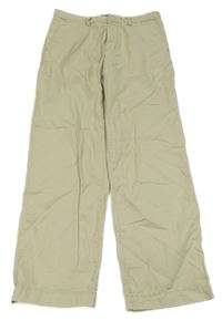 Béžové plátenné chino nohavice Ralph Lauren