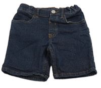 Tmavomodré riflové kraťasy Denim Co.