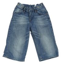 Modré riflové kraťasy H&M