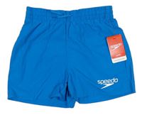 Modré plážové kraťasy s logom Speedo