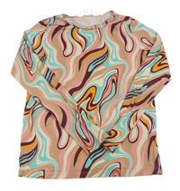 Barevné vzorované triko H&M