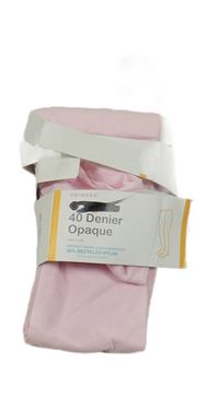 Nové - Světlerůžové silnové punčocháče Primark