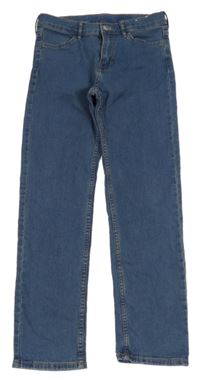 Modré slim fit rifle H&M