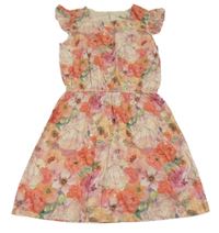 Farebné kvetované šaty s Bellou Be Beautiful