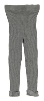 Sivé rebrované legíny Tu