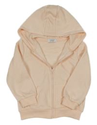 Broskvová prepínaci mikina s kapucňou Primark