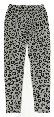 Sivo-čierne vzorované legíny Y.F.K.