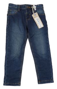 Nové - Tmavomodré teplákové skinny rifle M&S