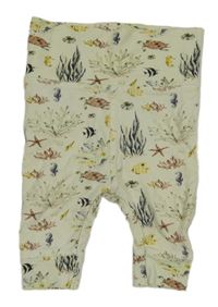 Smotanové turecké tepláky s podmořským světem HUST and CLAIRE