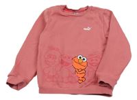 Jahodová mikina so Sesame Street PUMA