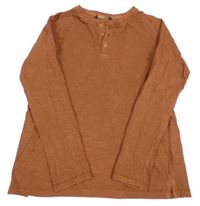 Hnedé melírované tričko George