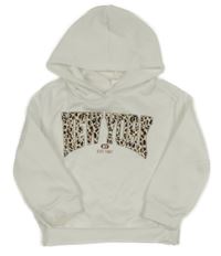 Biela mikina s nápisom a kapucňou Shein