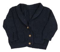 Tmavomodrý prepínaci sveter Matalan