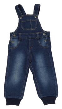 Modré teplákové laclové rifle Lupilu