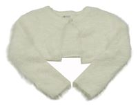 Smotanové chlpaté prepínaci bolerko H&M