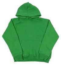 Zelená mikina s kapucňou