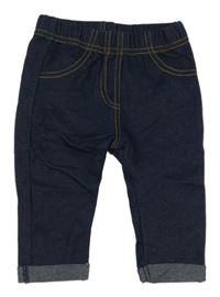 Tmavomodré legíny riflového vzhledu Nutmeg