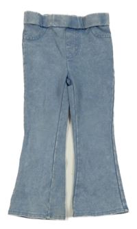 Svetlomodré flare tregíny Peacocks