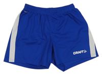 Modré sportovní kraťasy s logem Craft 
