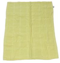 Žltá perforovaná deka